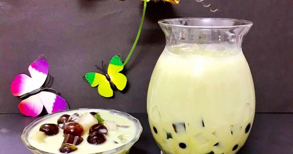 Cách Làm Món Trà Sữa Matcha Thạch Cafe-Sữa-Matcha của Hoàng Oanh - Cookpad