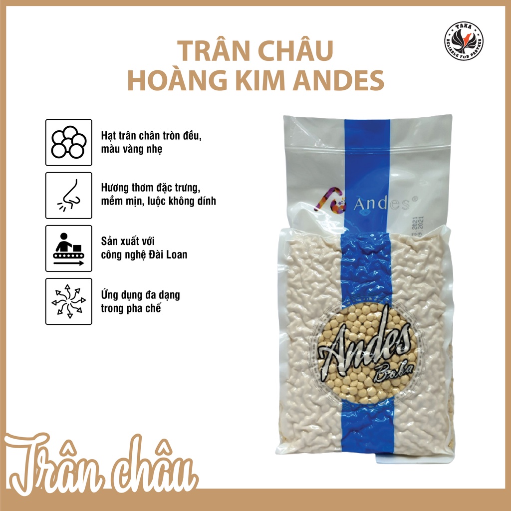 Trân Châu Hoàng Kim hiệu Andes 3kg. Hàng công ty có sẵn giao hàng ngay | Shopee Việt Nam