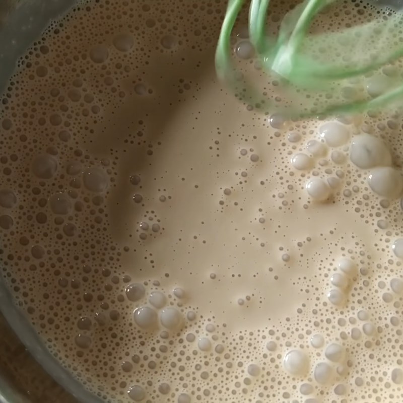 Bước 3 Pha trà sữa Trà sữa thạch với whipping cream