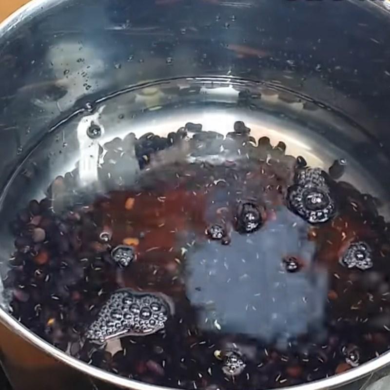 Bước 1 Sơ chế và nấu đậu đen Chè đậu đen bột lọc