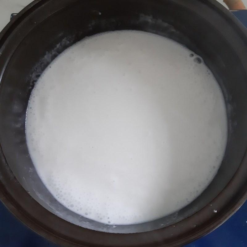 Bước 5 Nấu nước cốt dừa Chè sương sa hạt lựu (công thức được chia sẻ từ người dùng)