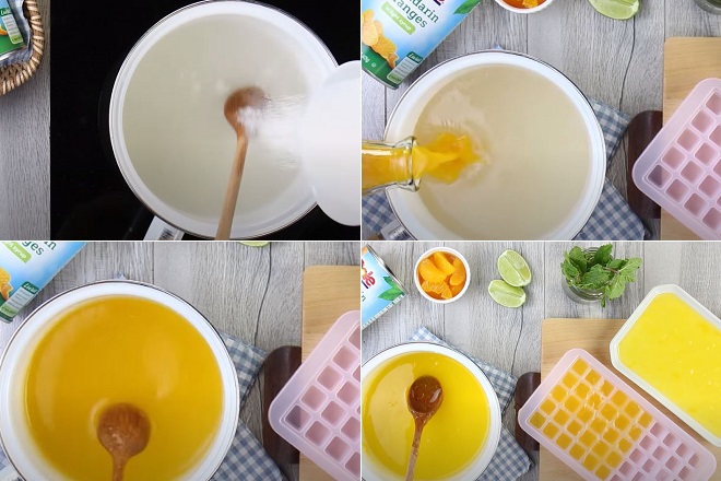cách nấu thạch cam trà sữa thái