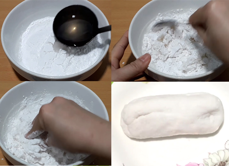 5 Cách thực hiện trân châu Trắng giòn vị bột năng để tạo độ sánh, bột mì, bột nếp