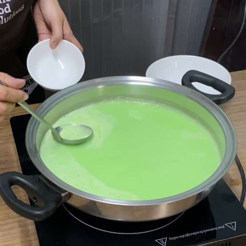 Cách làm pudding dưa lưới uống trà sữa thơm mát lạ miệng cực đơn giản - Hình 7