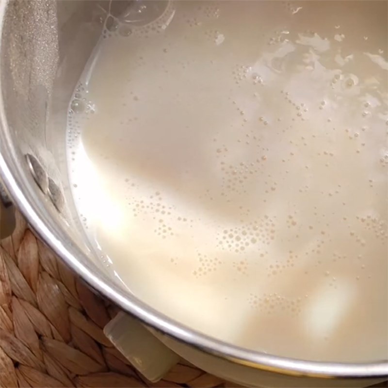 Cách làm trà sữa đậu nành kem phô mai ngọt dịu thơm ngon đơn giản tại nhà - Hình 6