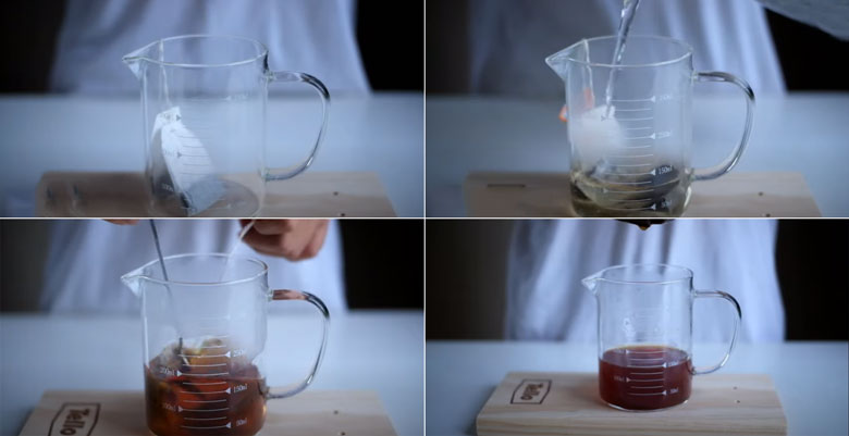 Cách làm trà sữa socola bằng milo cần ủ trà cozy