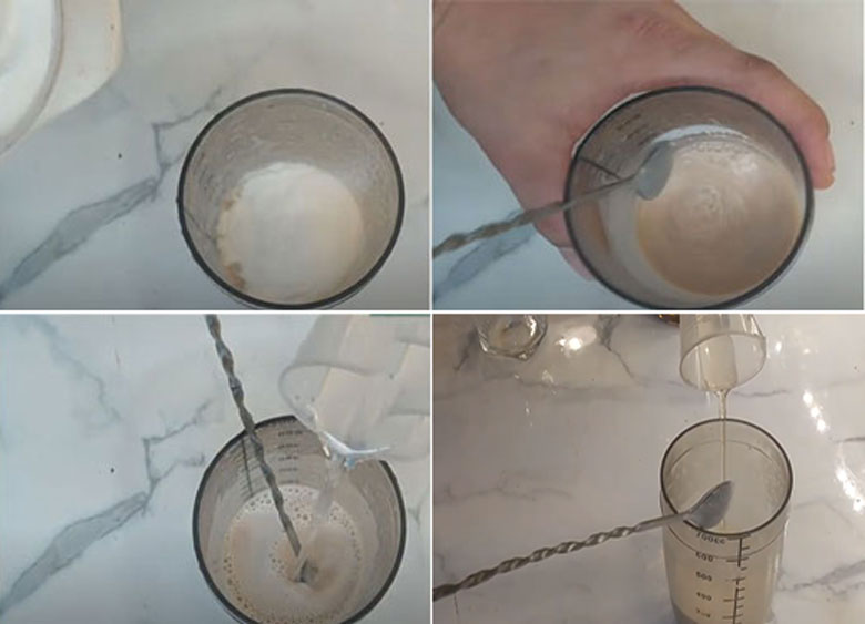 Cách làm trà sữa vải theo tỷ lệ