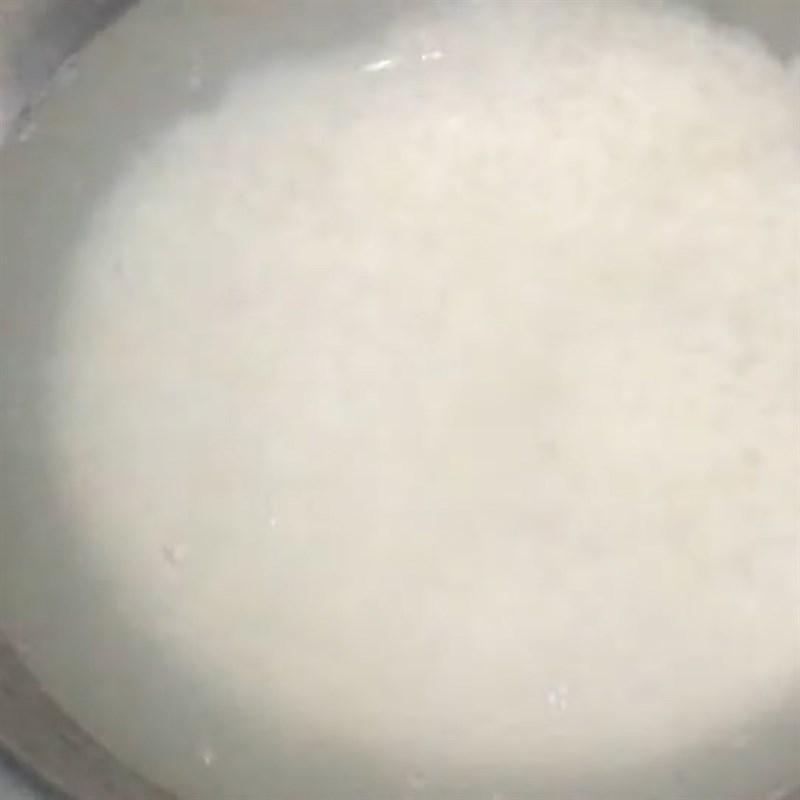 Bước 1 Sơ chế nguyên liệu Chè đậu trắng khoai môn nước cốt dừa