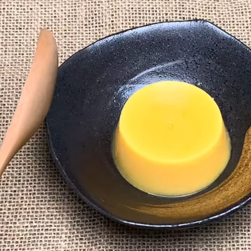 Bước 3 Thành phẩm Pudding trứng bằng bột pudding
