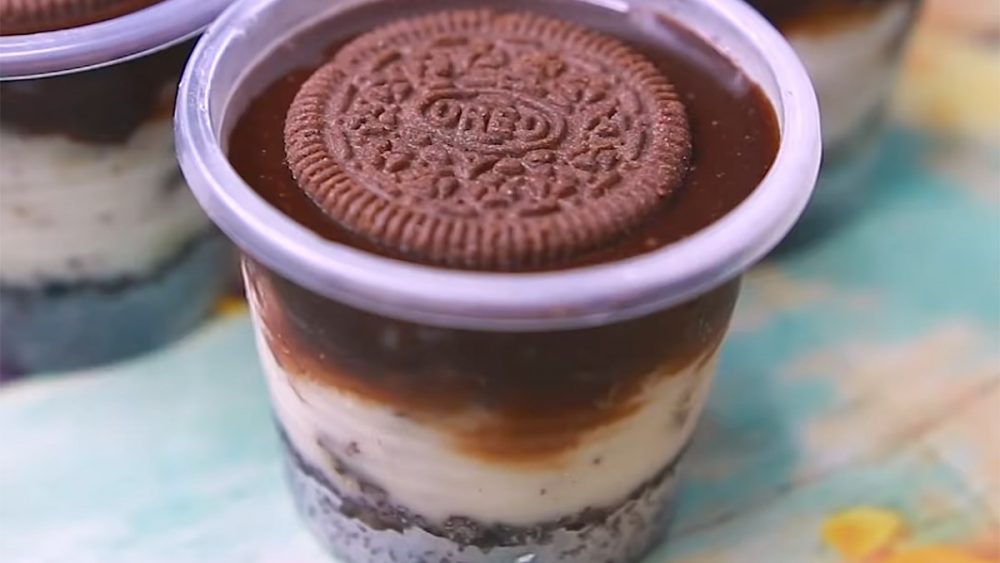 Cách chế biến Pudding milo oreo socola