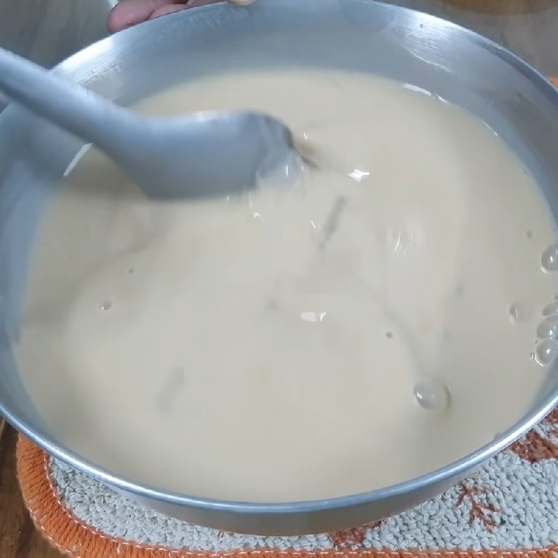 Cách làm bánh flan milo thơm mềm béo mịn cả nhà đều thích - Hình 12