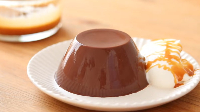 Cách thực hiện bánh Pudding từ Milo