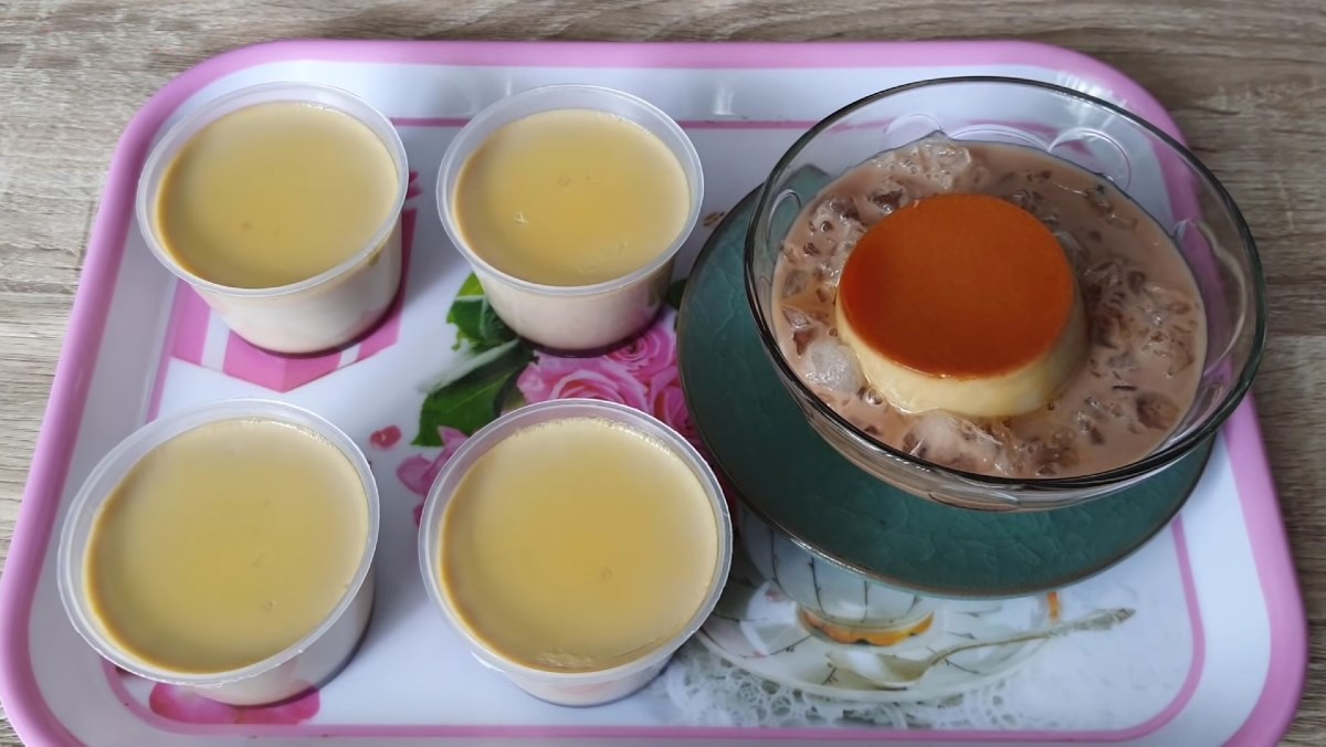 Cách làm bánh flan milo thơm mềm béo mịn cả nhà đều thích