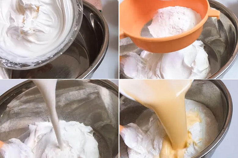Cách thực hiện kem sử dụng máy tiến công trứng nối tiếp trộn toàn bộ lếu phù hợp kem lại