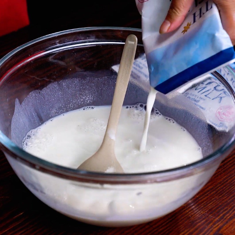 Bước 3 Làm hỗn hợp kem bơ Kem bơ bịch