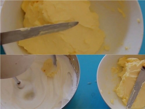 cách làm kem bơ trang trí bánh bông lan, bánh sinh nhật 4