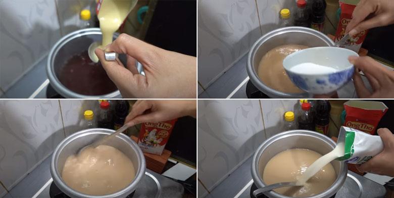 Cách làm trà sữa trân châu dừa pha trà sữa theo tỷ lệ