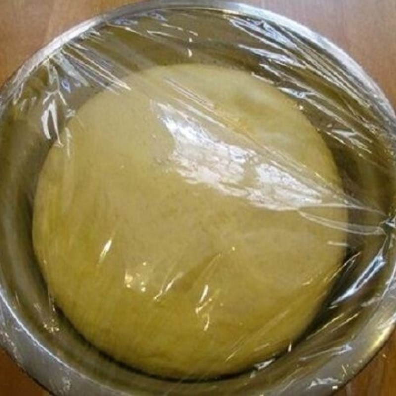 Bước 4 Ủ bột Bánh bao nướng nhân khoai tây phô mai