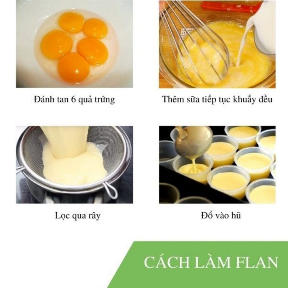 Cách làm bánh Flan