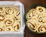 Bánh quế cuộn sốt phô mai (Cinnamon rolls) bước làm 5 hình
