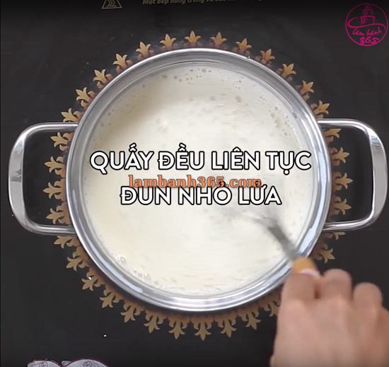 cách làm bánh pudding chuối 11