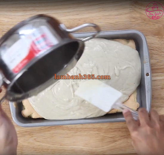 cách làm bánh pudding chuối 13