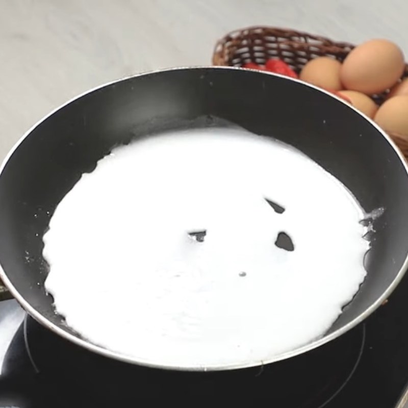 Bước 5 Hấp bánh cuốn trứng Bánh cuốn trứng
