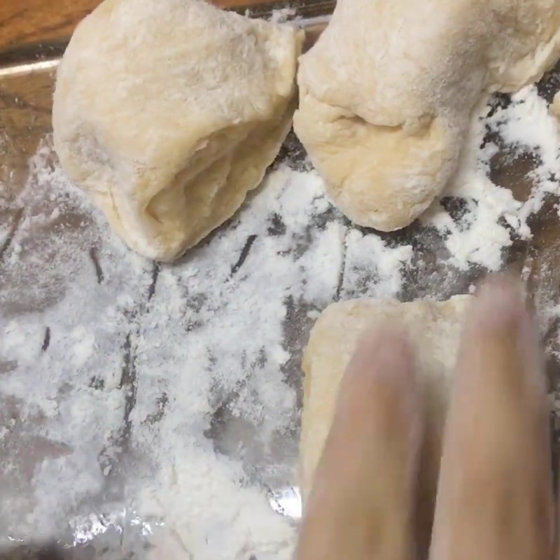 Bước 5 Tạo hình bánh Bánh mì táo