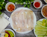 Thịt heo hai đầu da bước làm 5 hình