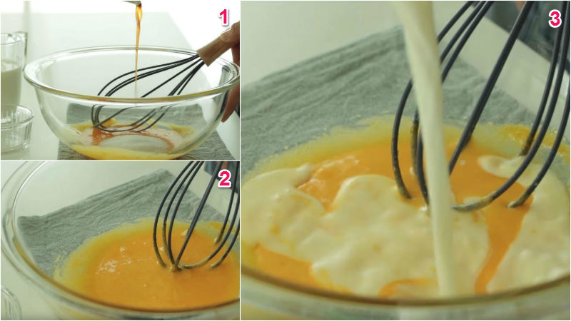Cách làm bánh kem dưa lưới đơn giản