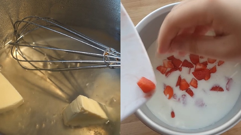 Làm thạch sữa chua phô mai