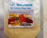 Pudding cà phê sữa bước làm 2 hình