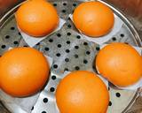 Bánh bao gấc (công thức đơn giản) bước làm 9 hình