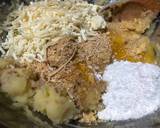 Bánh Khoai Tây Phô Mai Thịt Hun Khói (Cheesy Mashed Potato Pancakes) bước làm 5 hình