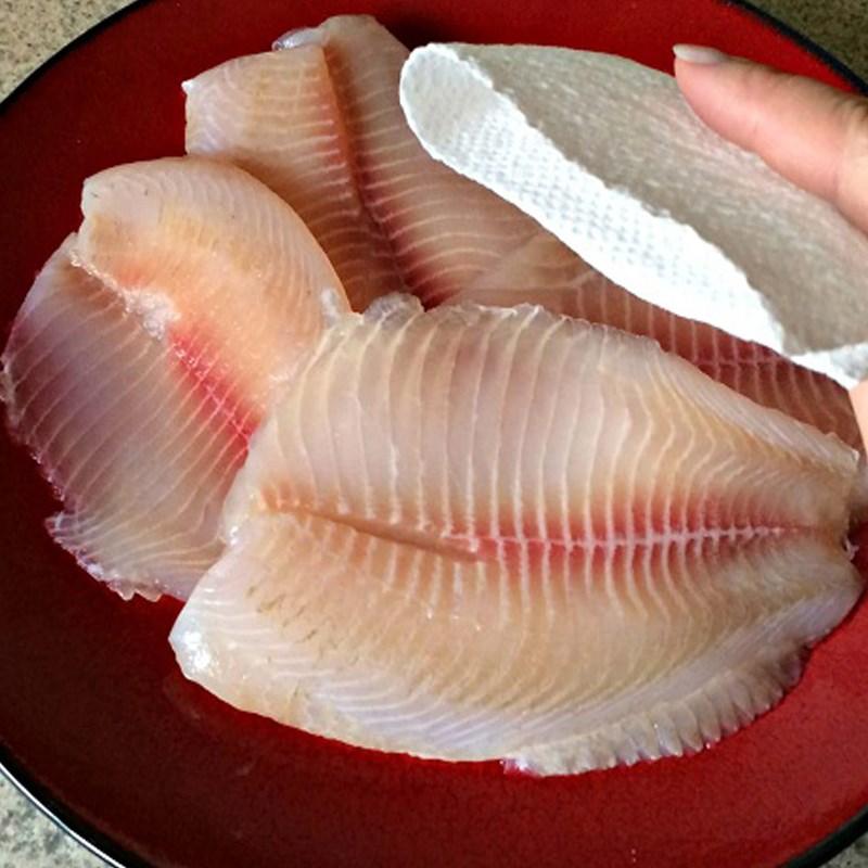 Bước 3 Ướp cá Bánh canh cá rô