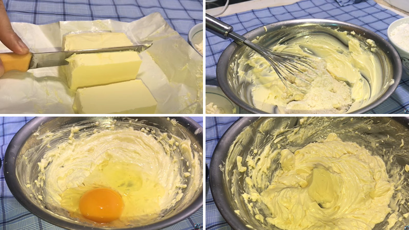 Đánh hỗn hợp bơ