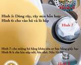 Flan Táo Chuối bước làm 3 hình