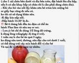 Flan Táo Chuối bước làm 4 hình