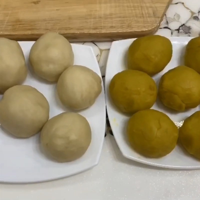 Bước 5 Tạo hình bánh Bánh sầu riêng trứng muối