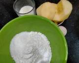 Bánh táo sữa chua bước làm 1 hình