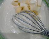 Bánh táo sữa chua bước làm 2 hình