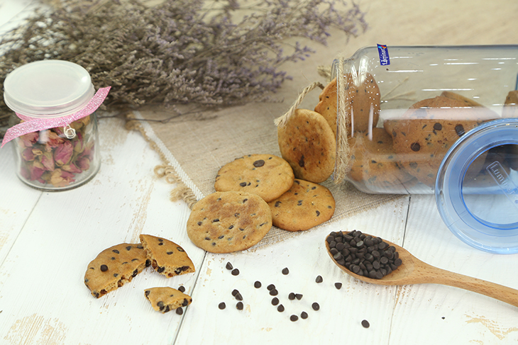 Bước 3 Thành phẩm bánh quy chocolate chip vì chưng chảo kháng dính