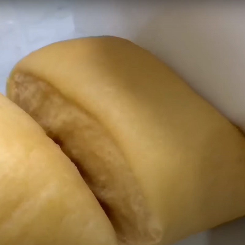 Bước 3 Cán bột và tạo hình bánh Bánh quy mặn nướng bằng chảo chống dính
