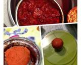 Bánh Gấc bước làm 2 hình