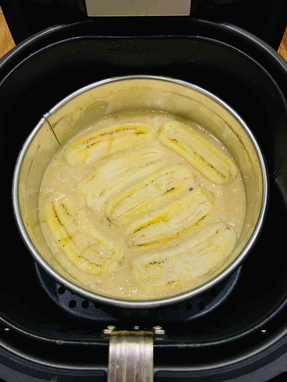 Cách thực hiện bánh chuối nướng vì chưng nồi rán ko dầu