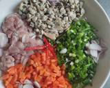 Hến chiên bột: bước làm 1 hình