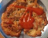 Hến chiên bột: bước làm 3 hình