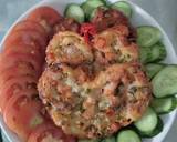 Hến chiên bột: bước làm 4 hình