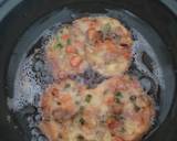 Hến chiên bột: bước làm 4 hình