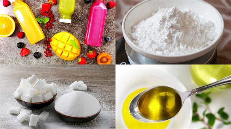 Nguyên liệu thức ăn kẹo mềm ko cần thiết gelantin